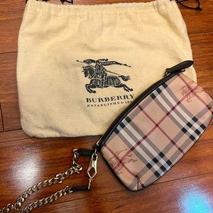 Authentic Burberry clutch